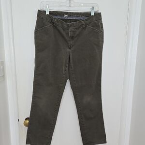 Lee Women's Khaki Green Essential Chino Size 6